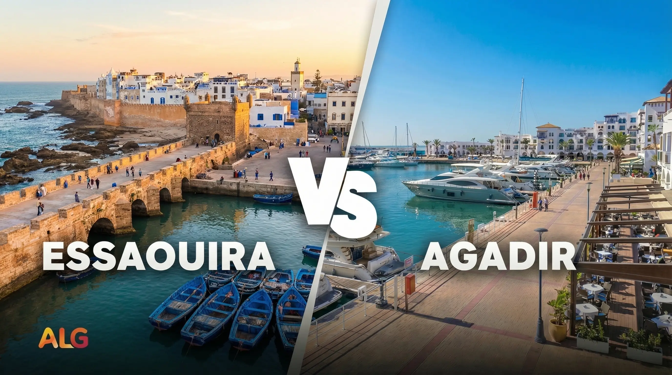 Agadir vs Essaouira comparison