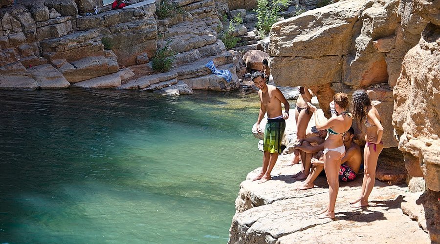 Paradise Valley natural pools