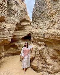 Tamri Berber village Morocco showing traditional coastal Berber architecture banana plantations and local community life